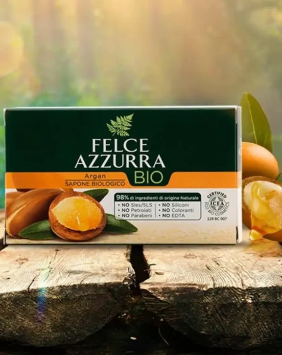 Felce Azzurra Argan Sapone Biologico – Organic Argan Oil Soap